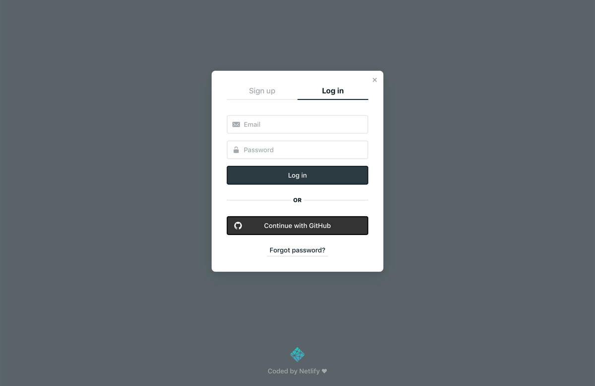 CMS Screenshot