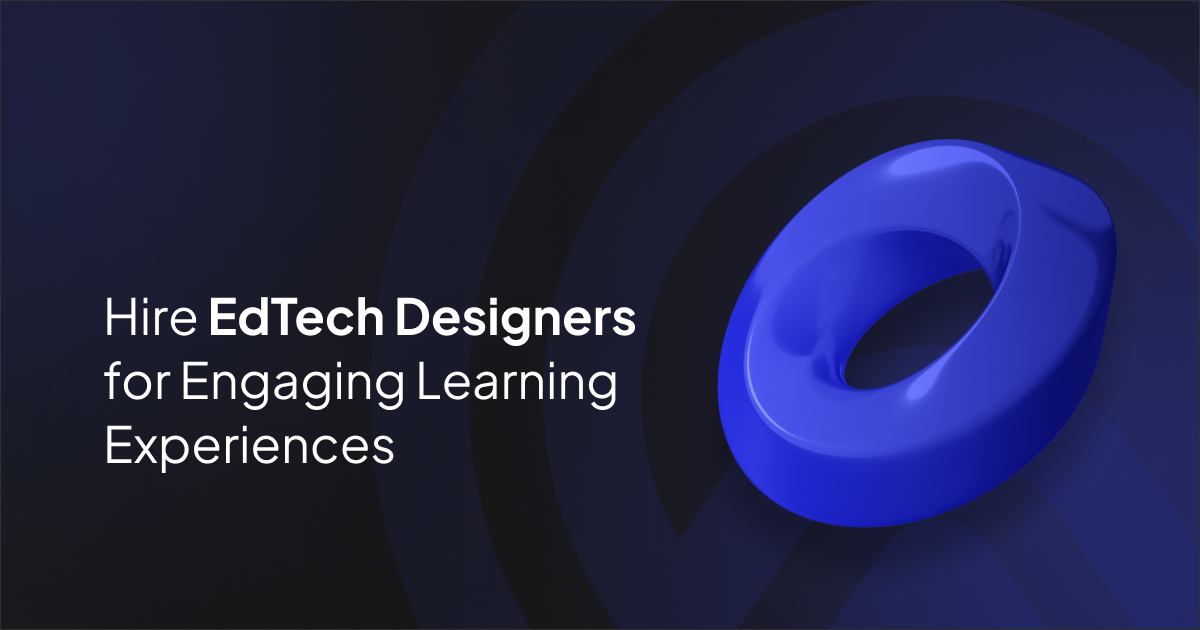 Hire EdTech Designers