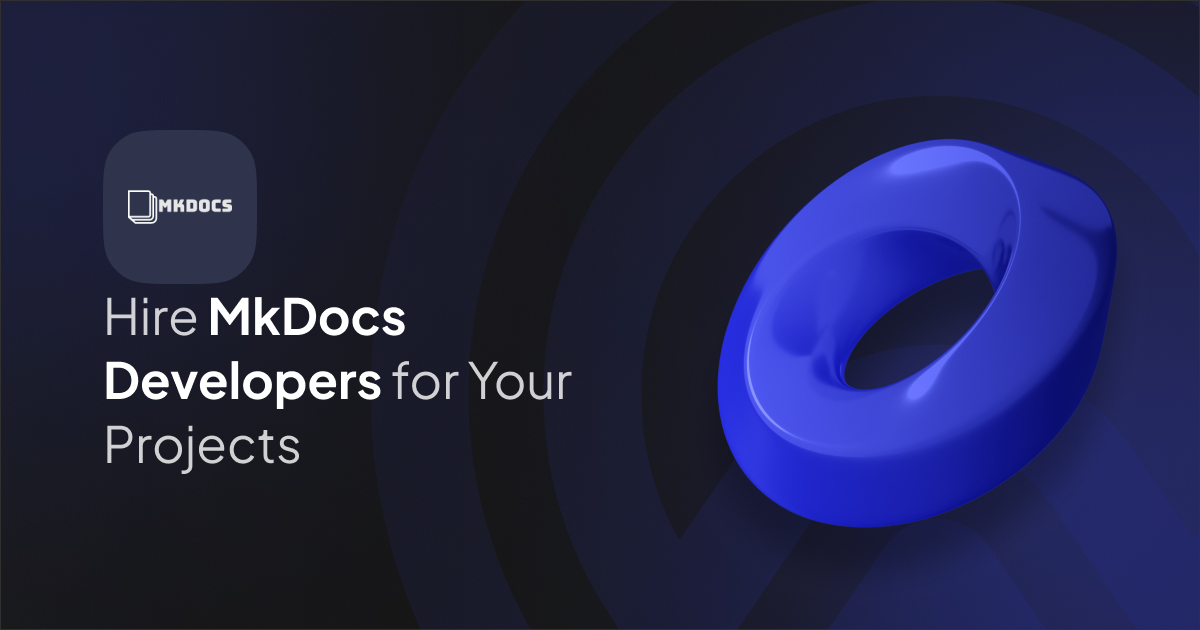 Hire Mkdocs Developers