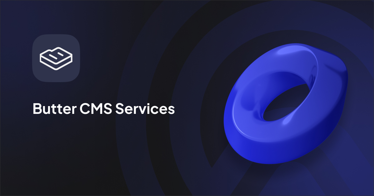 Butter CMS Services