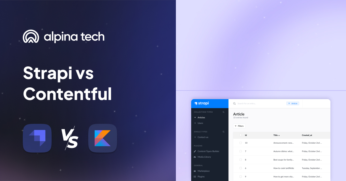 Strapi vs Contentful