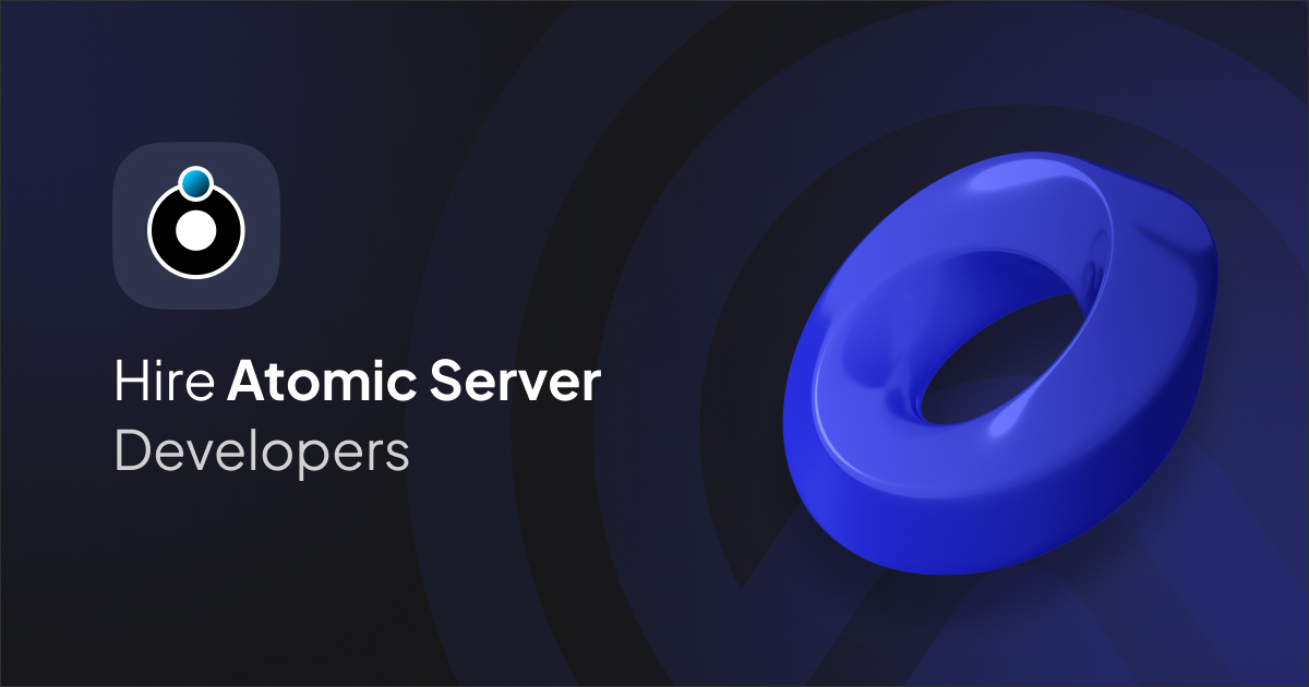 Hire Atomic Server Developer