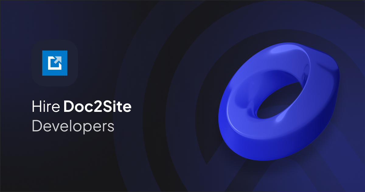 Hire Doc2 Site Developer