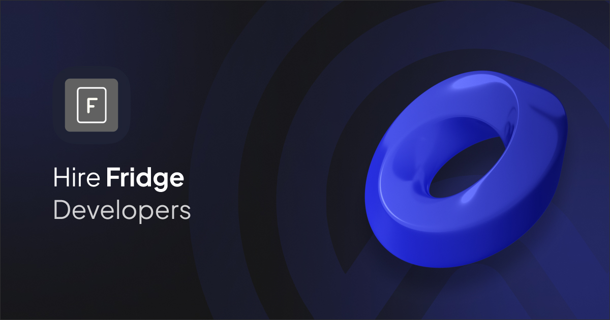 Hire Fridge Developer