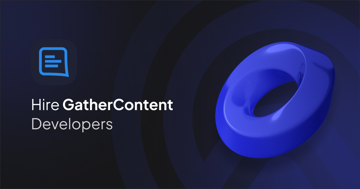 Hire GatherContent Developer