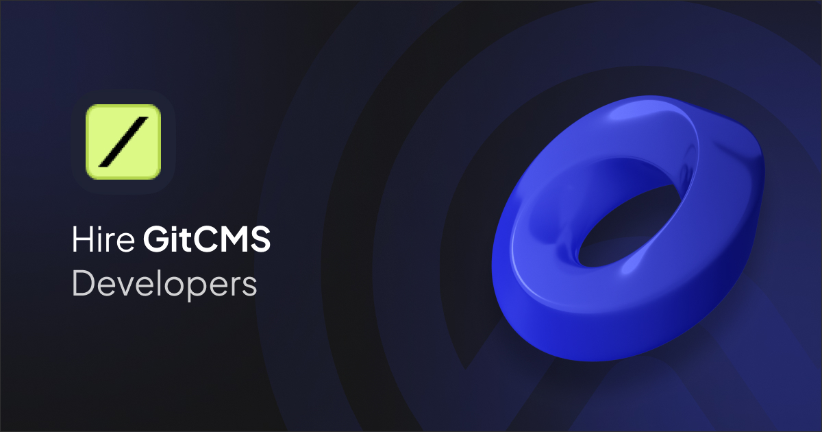 Hire GitCMS Developer