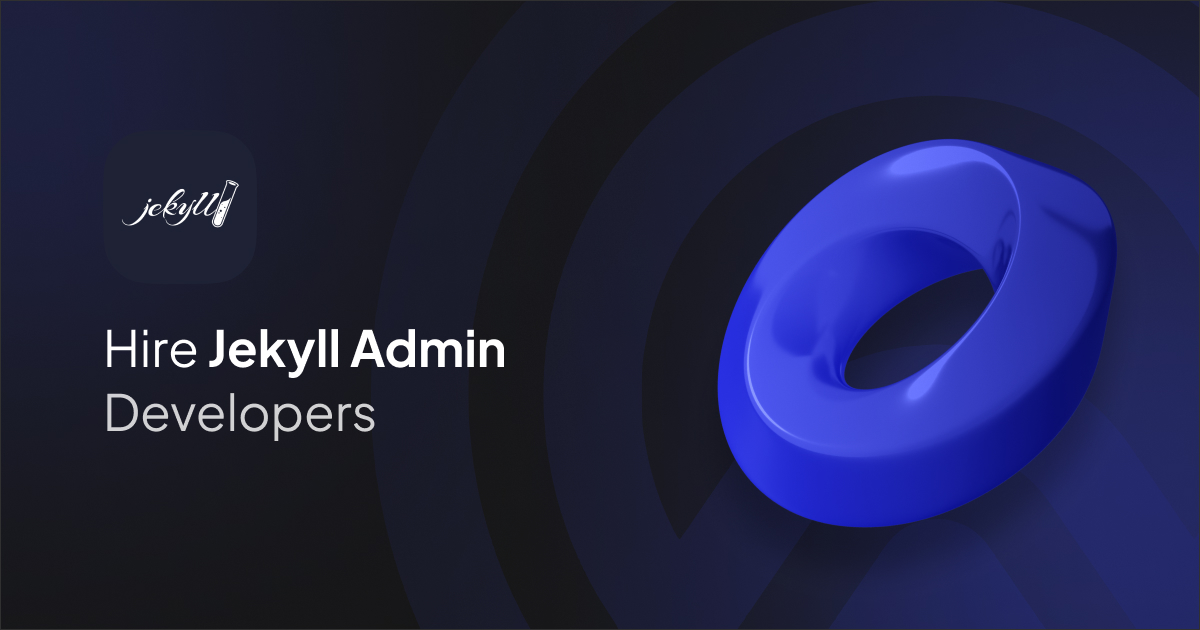 Hire Jekyll Admin Developer