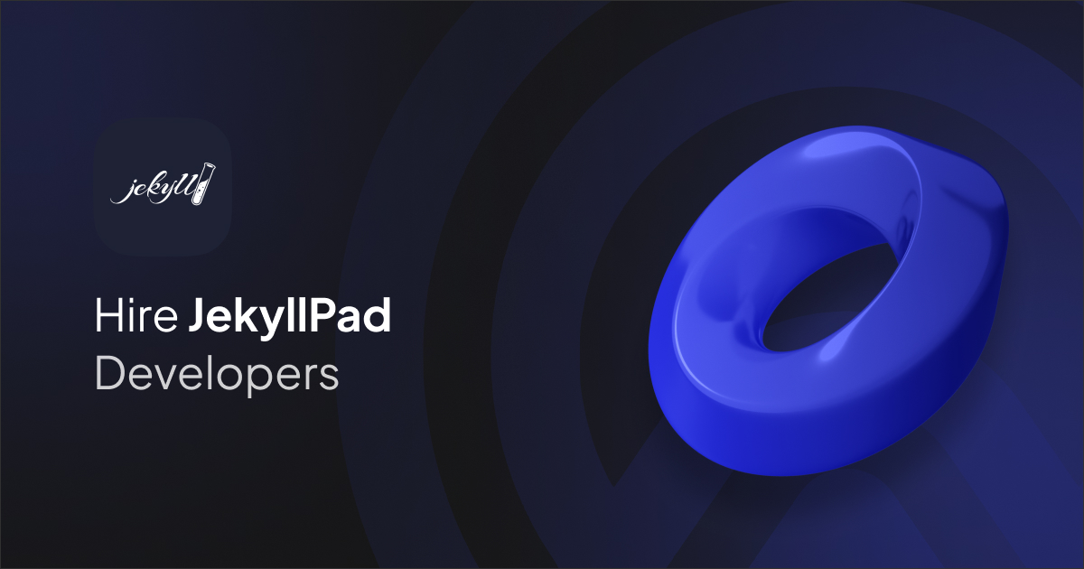 Hire JekyllPad Developer